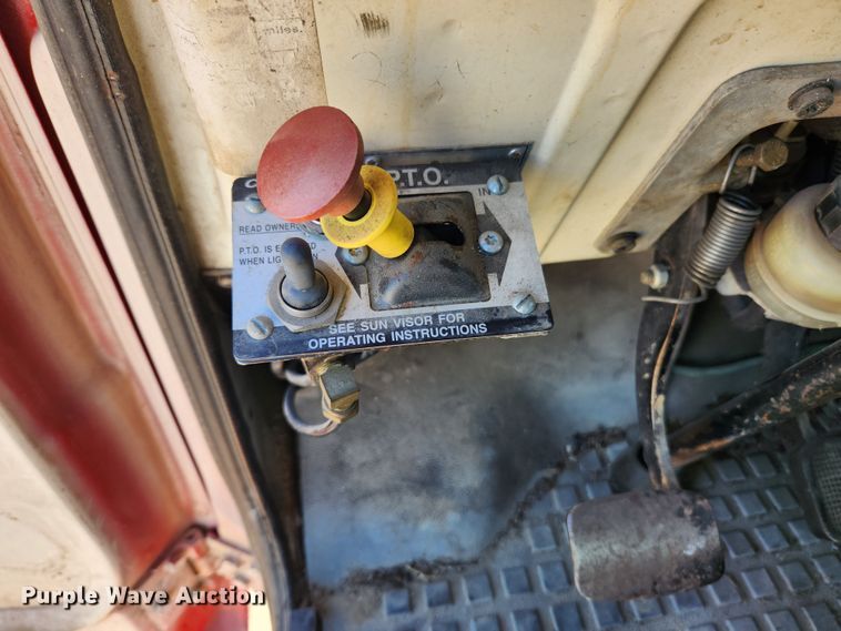 image for item JB9716 1988 Mack MS300P  dump flatbed truck