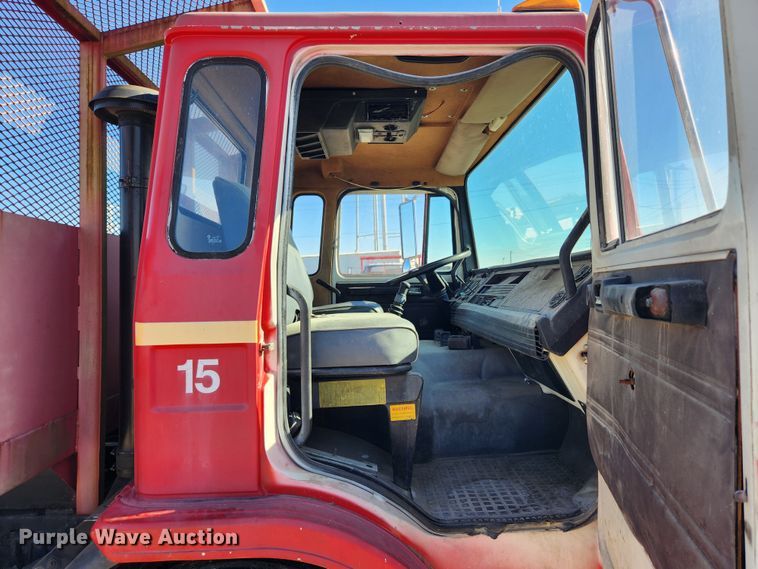 image for item JB9716 1988 Mack MS300P  dump flatbed truck