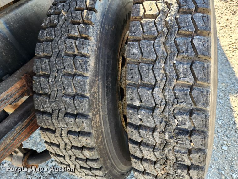 image for item JB9716 1988 Mack MS300P  dump flatbed truck