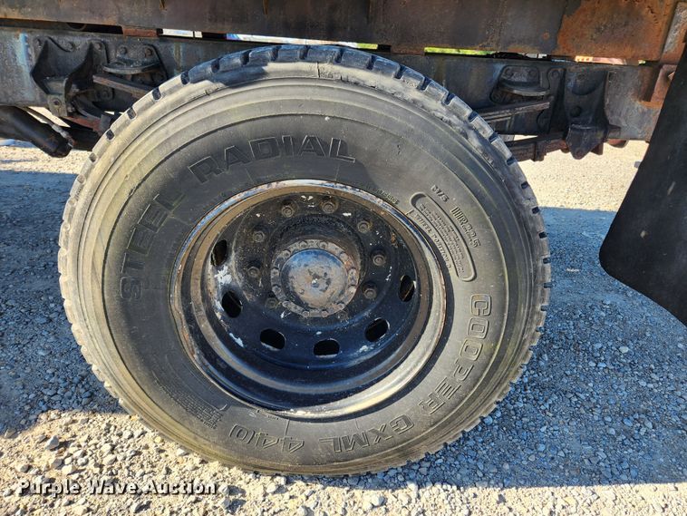 image for item JB9716 1988 Mack MS300P  dump flatbed truck