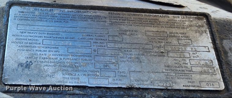 image for item JB9717 1994 Mack CH613  semi truck