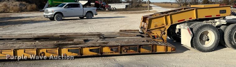 image for item JD9723 2001 Witzco RG-50  lowboy equipment trailer