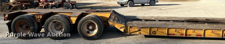 image for item JD9723 2001 Witzco RG-50  lowboy equipment trailer