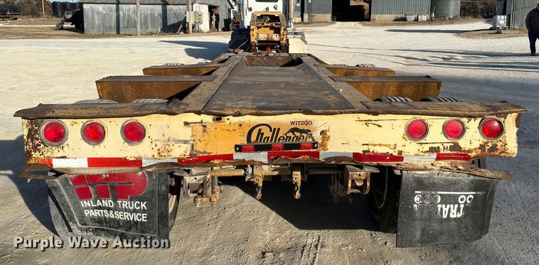 image for item JD9723 2001 Witzco RG-50  lowboy equipment trailer