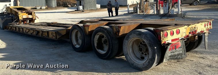 image for item JD9723 2001 Witzco RG-50  lowboy equipment trailer