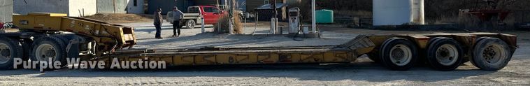 image for item JD9723 2001 Witzco RG-50  lowboy equipment trailer