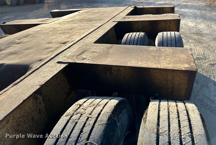 image for item JD9723 2001 Witzco RG-50  lowboy equipment trailer