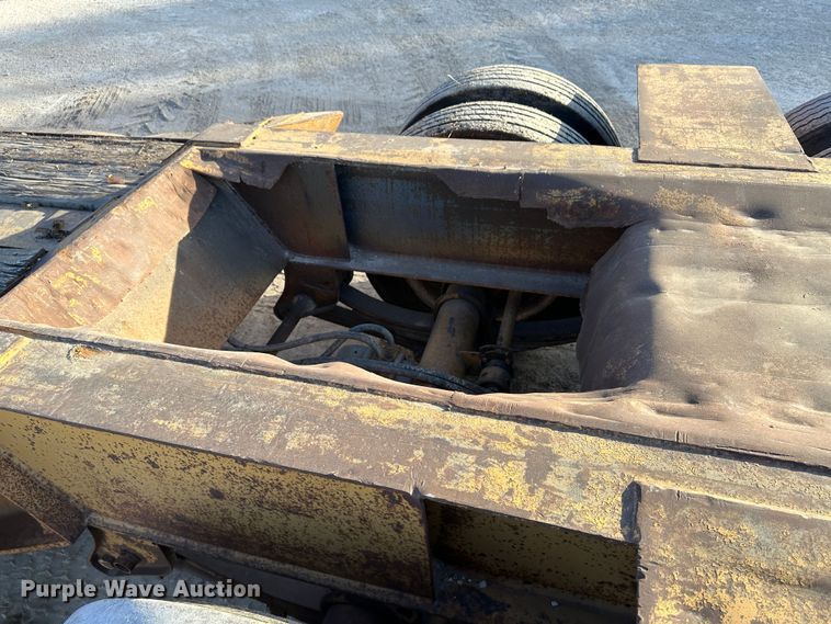 image for item JD9723 2001 Witzco RG-50  lowboy equipment trailer