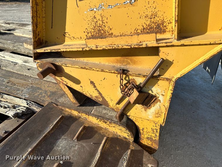 image for item JD9723 2001 Witzco RG-50  lowboy equipment trailer