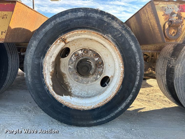 image for item JD9723 2001 Witzco RG-50  lowboy equipment trailer