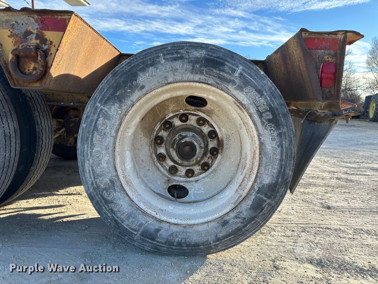 image for item JD9723 2001 Witzco RG-50  lowboy equipment trailer