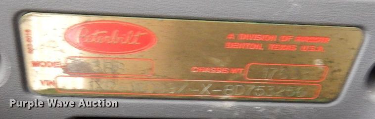 image for item JL9776 2008 Peterbilt 388  semi truck