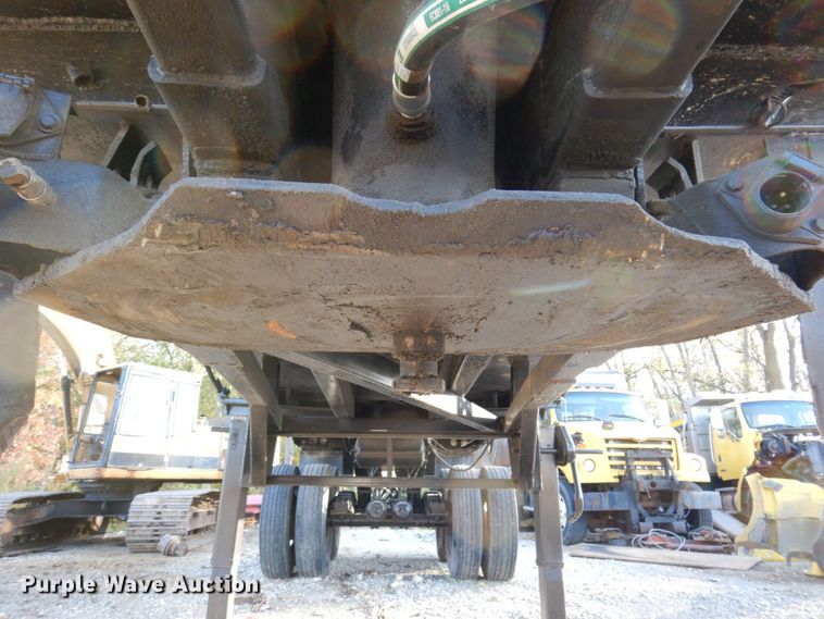 image for item JL9876 1982 Clement  end dump trailer