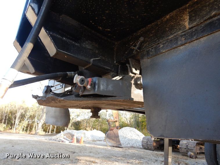 image for item JL9876 1982 Clement  end dump trailer