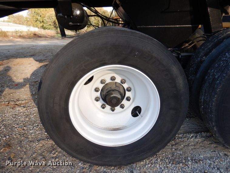 image for item JL9876 1982 Clement  end dump trailer