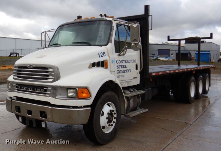 image for item JL9908 2008 Sterling Acterra  flatbed truck