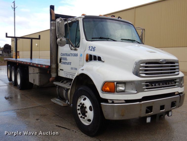 image for item JL9908 2008 Sterling Acterra  flatbed truck
