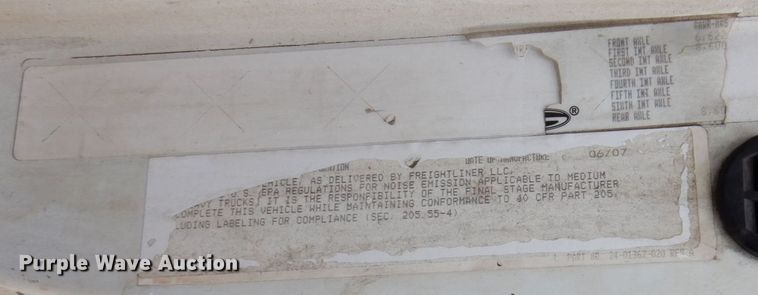 image for item JL9908 2008 Sterling Acterra  flatbed truck