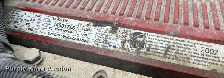 image for item JU9746 2005 Kenworth W900  semi truck