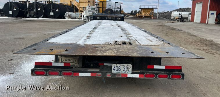 image for item JU9863 2013 Landoll 440L  drop tilt deck equipment trailer