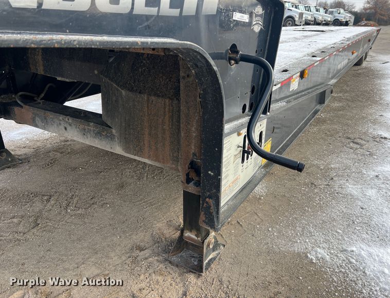 image for item JU9863 2013 Landoll 440L  drop tilt deck equipment trailer