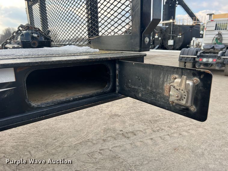 image for item JU9863 2013 Landoll 440L  drop tilt deck equipment trailer