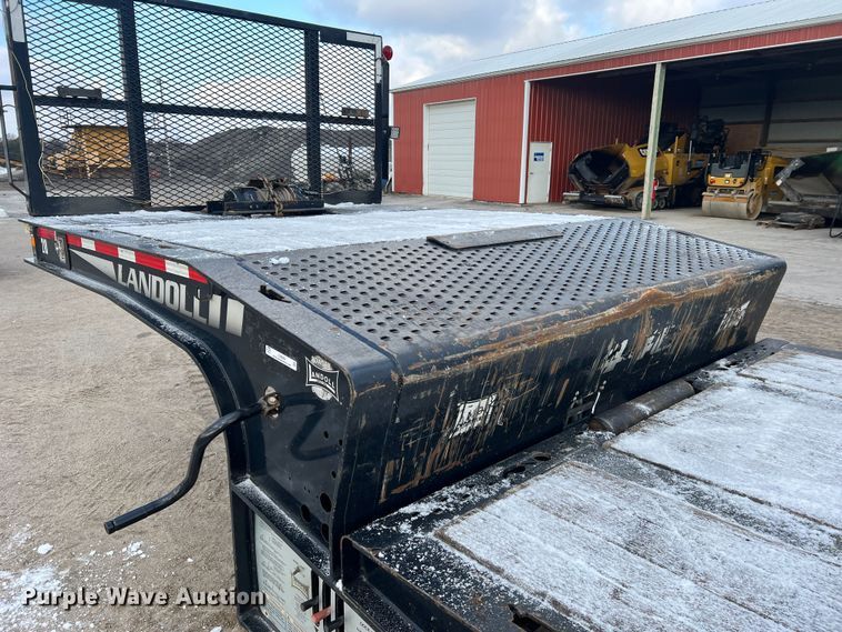 image for item JU9863 2013 Landoll 440L  drop tilt deck equipment trailer
