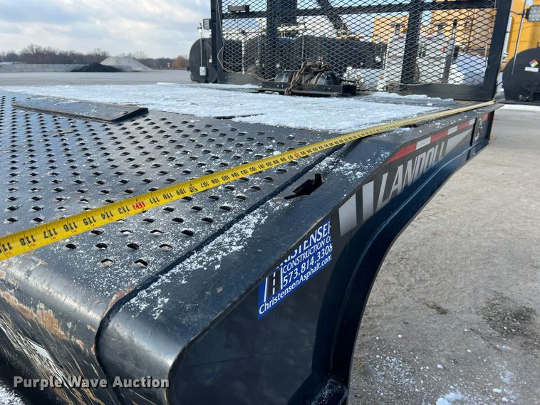 image for item JU9863 2013 Landoll 440L  drop tilt deck equipment trailer