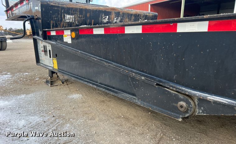 image for item JU9863 2013 Landoll 440L  drop tilt deck equipment trailer