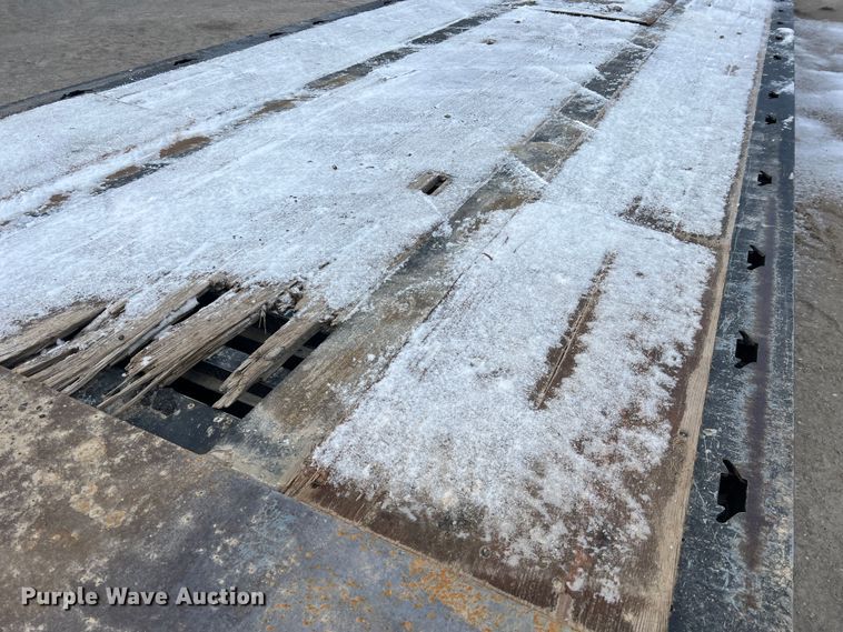 image for item JU9863 2013 Landoll 440L  drop tilt deck equipment trailer