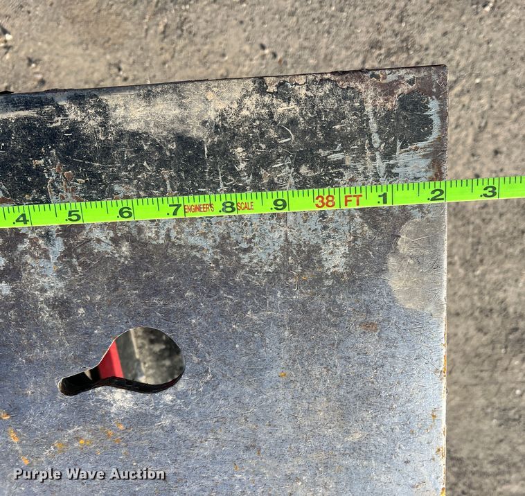 image for item JU9863 2013 Landoll 440L  drop tilt deck equipment trailer