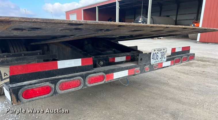 image for item JU9863 2013 Landoll 440L  drop tilt deck equipment trailer