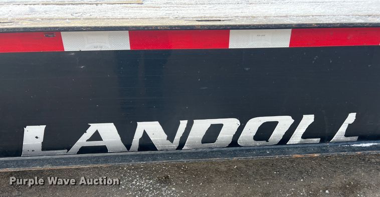 image for item JU9863 2013 Landoll 440L  drop tilt deck equipment trailer