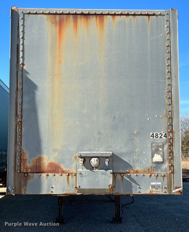 image for item JV9468 1998 Nu Van  dry van trailer