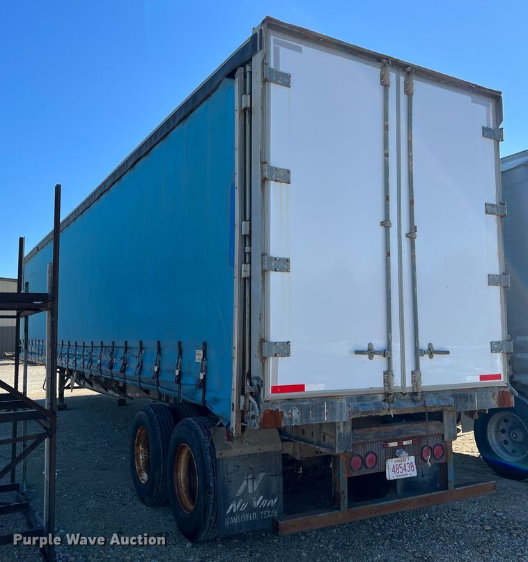 image for item JV9468 1998 Nu Van  dry van trailer