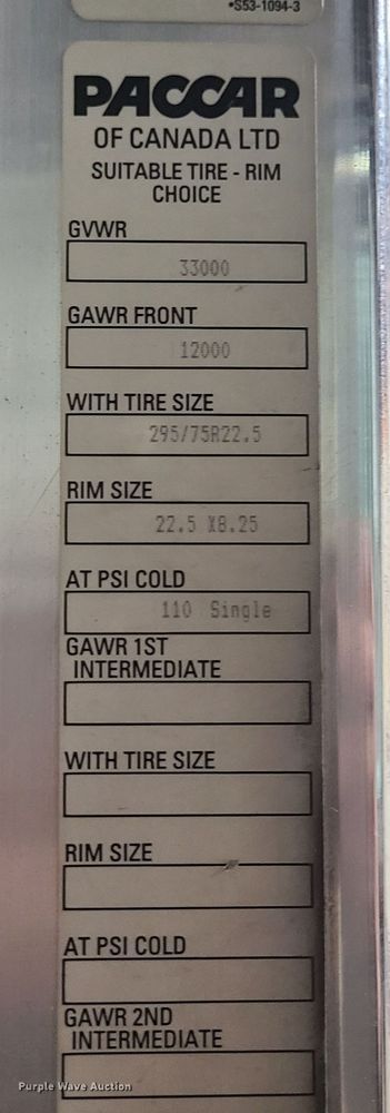 image for item JW9880 2009 Kenworth T370  box truck
