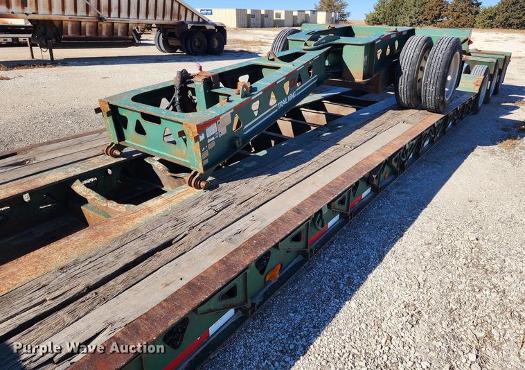 image for item KC9412 2010 Trail King TK110HDG-533  lowboy equipment trailer