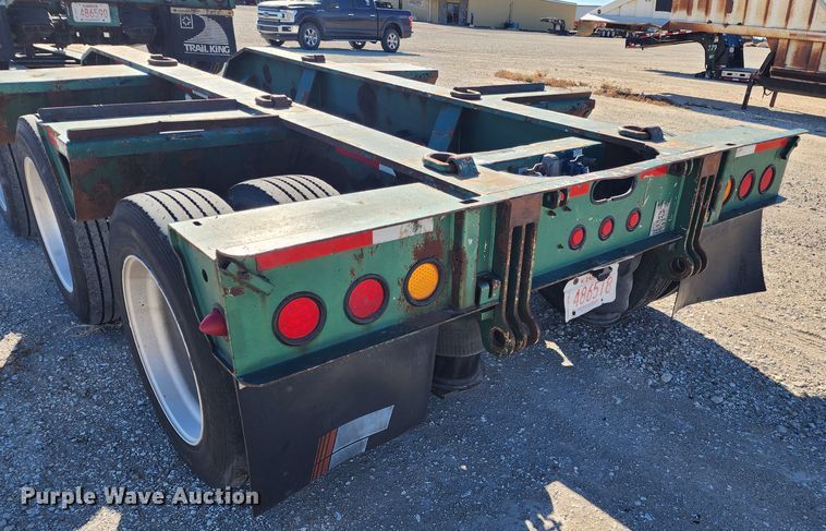 image for item KC9412 2010 Trail King TK110HDG-533  lowboy equipment trailer