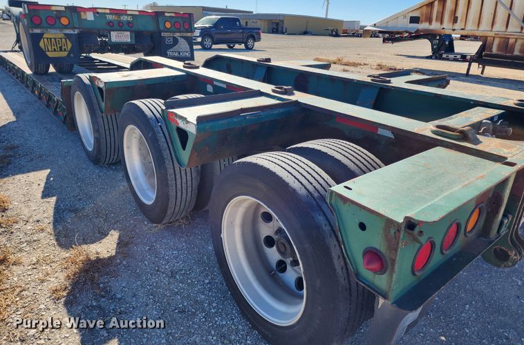 image for item KC9412 2010 Trail King TK110HDG-533  lowboy equipment trailer