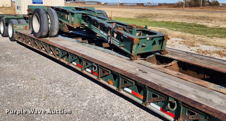 image for item KC9412 2010 Trail King TK110HDG-533  lowboy equipment trailer