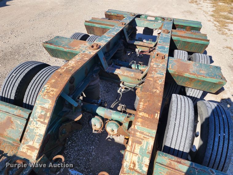 image for item KC9412 2010 Trail King TK110HDG-533  lowboy equipment trailer