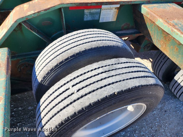 image for item KC9412 2010 Trail King TK110HDG-533  lowboy equipment trailer