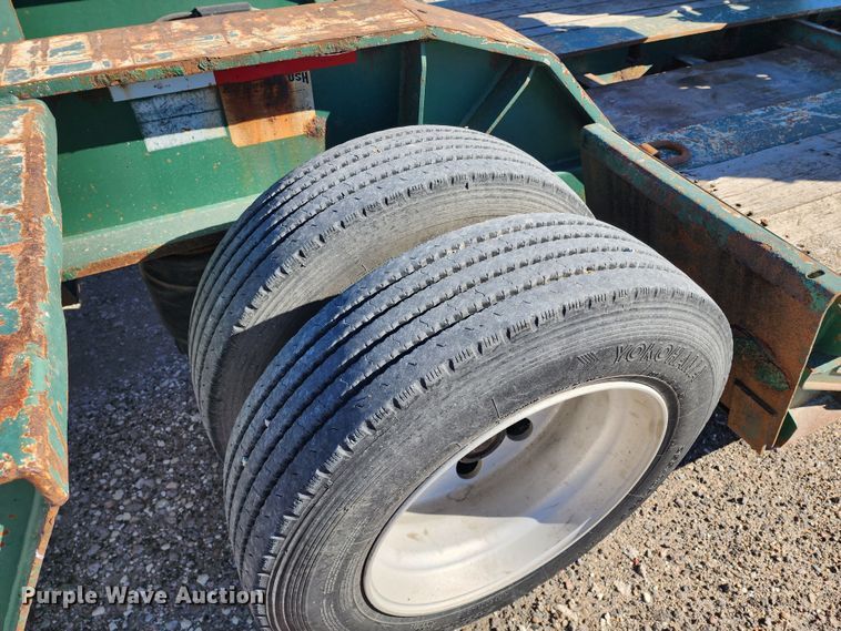 image for item KC9412 2010 Trail King TK110HDG-533  lowboy equipment trailer