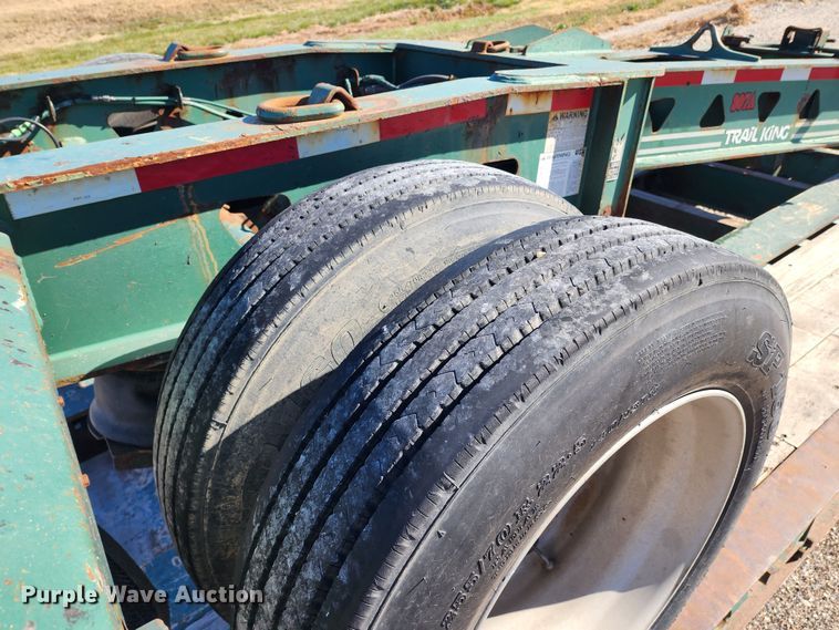 image for item KC9412 2010 Trail King TK110HDG-533  lowboy equipment trailer