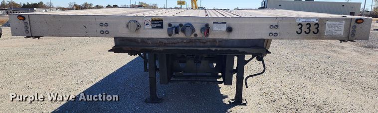 image for item KC9413 2015 Wilson CD-1080  drop deck equipment trailer