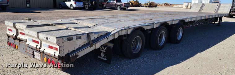 image for item KC9413 2015 Wilson CD-1080  drop deck equipment trailer