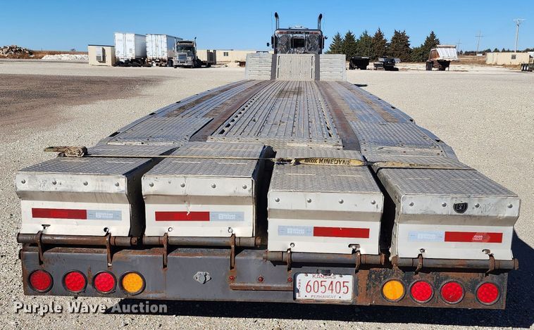 image for item KC9413 2015 Wilson CD-1080  drop deck equipment trailer