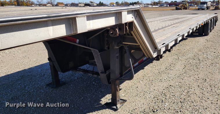 image for item KC9413 2015 Wilson CD-1080  drop deck equipment trailer