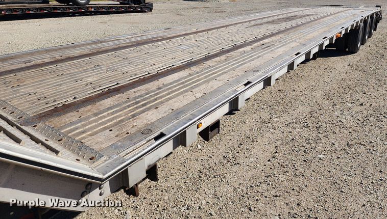 image for item KC9413 2015 Wilson CD-1080  drop deck equipment trailer