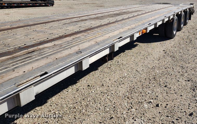 image for item KC9413 2015 Wilson CD-1080  drop deck equipment trailer